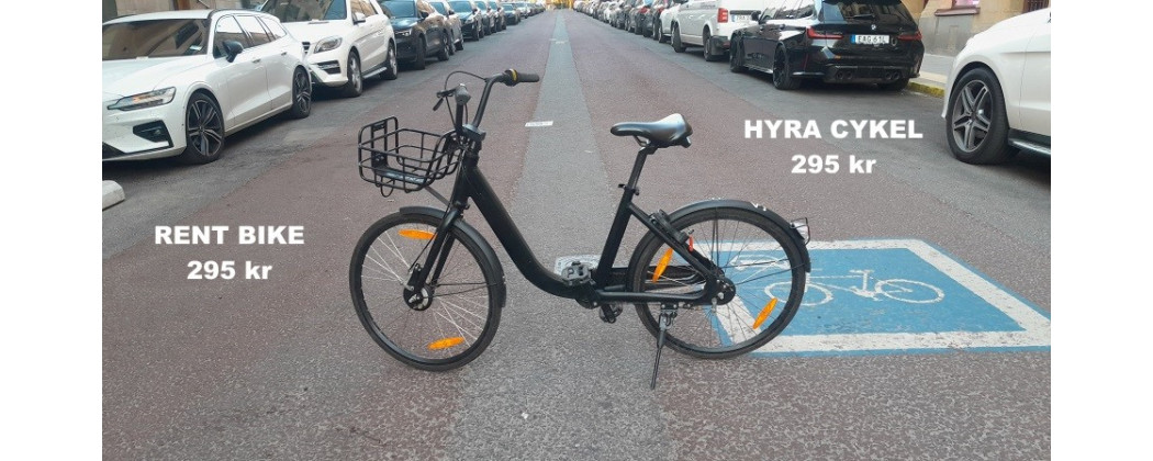 Hyra cykel - Rent a bicycle bike - Stockholm